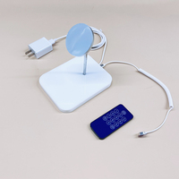 Support de charge sans fil antivol de haute qualité pour iPhone en matériau ABS avec affichage d'alarme de sécurité à distance sur Windows