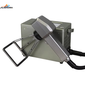 20W 30W 50W Handheld Fiber Laser Marking Machines Outdoor Portable Laser Engraver <b>Small</b> Engraving Machine for Car Tire <b>Mirror</b> - Product Image 2