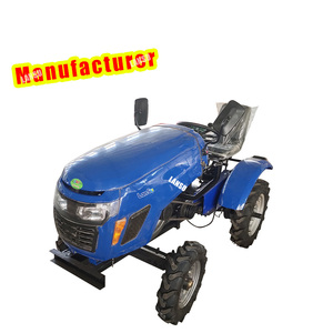 Tracteur agricole de petite taille de qualité supérieure, moteur diesel 15 CV, 4 roues motrices, tracteur à quatre roues, débroussailleuse, haute productivité - Product Image 1