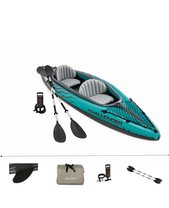 <span class=keywords><strong>Kayak</strong></span> gonflable Intex 68306 <span class=keywords><strong>Challenger</strong></span> <span class=keywords><strong>K2</strong></span> en PVC, 2 places, bateau à rames, <span class=keywords><strong>kayak</strong></span> de pêche, résistant à l'usure - Product Image 1