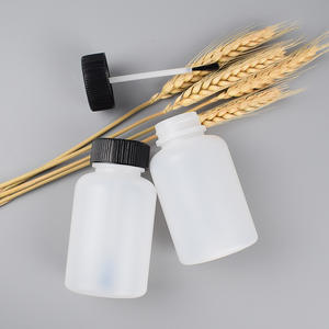 120Ml Verf Afgestudeerd Lange <span class=keywords><strong>Applicator</strong></span> Borstel Plastic Fles Plastic Verf Solvent Indexmixing Touch Up Fles Met Borstel - Product Image 3