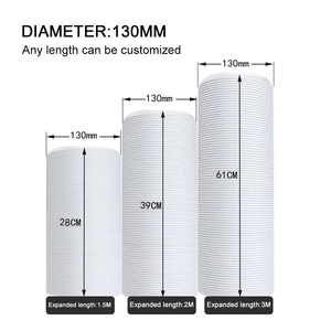 Kit <span class=keywords><strong>de</strong></span> Paneles <span class=keywords><strong>de</strong></span> Sellado para Ventana <span class=keywords><strong>de</strong></span> <span class=keywords><strong>Aire</strong></span> <span class=keywords><strong>Acondicionado</strong></span>, 2 Piezas, <span class=keywords><strong>de</strong></span> Plástico, Boca Plana, 16.93 Pulgadas, Kit <span class=keywords><strong>de</strong></span> Ventilación para Ventana <span class=keywords><strong>de</strong></span> <span class=keywords><strong>Aire</strong></span> <span class=keywords><strong>Acondicionado</strong></span> Móvil - Product Image 5
