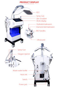 Appareils de beauté professionnels de haute qualité pour le soin du visage par jet d'eau et d'oxygène, Aqua Peel, microdermabrasion, rajeunissement - Product Image 4