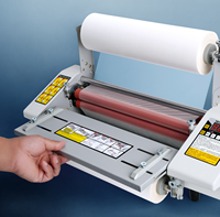 Laminateur CNC intelligent 9460T A2+ à quatre rouleaux, réglable en vitesse et en température, machine de plastification à froid/à chaud