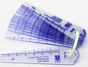 פלסטיק מוחש מד עובי פלסטיק פער gage סט - Product Image 4