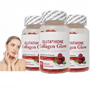 गर्म बिकने वाले ग्लूटाथियोन कोलेजन ग्मस क्रेंबेरिफ्लेवर, 60 चबाने योग्य गुम्बद - Product Image 1