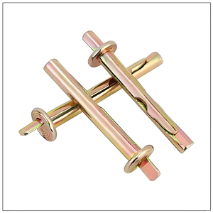 Goujons <span class=keywords><strong>à</strong></span> percussion en acier au carbone galvanisé M6/M8 utilisés comme chevilles d'ancrage ou goujons d'expansion, disponibles directement auprès du fabricant. - Product Image 1