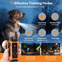 Neue Hundehalsbänder Wasserdicht Verstellbar Ton Vibration Elektrisches Haustier-Trainingszubehör Fernbedienung Hunde-Erziehungshalsbänder