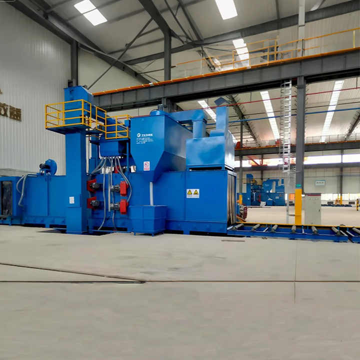 Durable Large-Scale Shot Peening Machine Rust Removal Automatic Shot ...