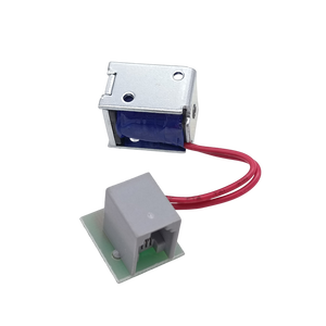Solenoide de Empuje y Tracción <span class=keywords><strong>CiXin</strong></span> U0423L, 100gf de Empuje, DC24V, Carrera de 2mm, Micro Solenoide para Cerradura de Puerta de Impresora, Cerradura de Instrumentos Pequeños - Product Image 3