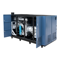 Compresseur d'air rotatif industriel à vis 7,5-22KW 220V/380V pour la production d'oxygène avec systèmes de pré-refroidissement et de purification