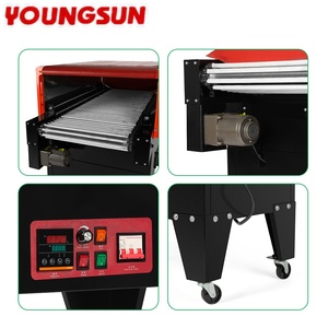 Máquina de Encolhimento Automática a Ar Quente YOUNGSUN Jet Roller 8525 para Embalagem de Sapatos, Livros e Equipamentos de Fábrica - Product Image 5