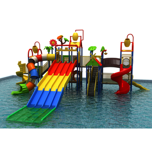 Trẻ em hồ bơi công viên nước sợi thủy tinh ống trượt thương mại trượt nước trẻ em trò chơi ngoài trời đồ chơi nước Công viên giải trí - Product Image 3