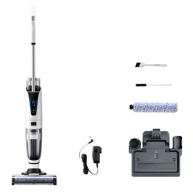 Cop Rose S600 Cordless verticale multifunzione 3 in 1 succhiare aspirapolvere pulizia del pavimento Mop con schermo a LED