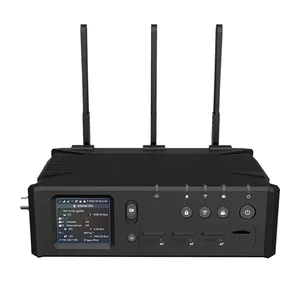 Tragbare SRT RTMP 3*4G LTE-Bindung HDMI SDI an IP Wireless Youtube Facebook Live-Video-Streaming-Encoder-Geräte ausrüstung