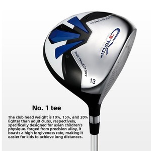 Ensemble de clubs de <span class=keywords><strong>golf</strong></span> junior pour enfants de 3 à 8 ans, droitiers, débutants, garçons et filles, poignée en caoutchouc, léger, <span class=keywords><strong>pack</strong></span> de démarrage avec sac - Product Image 5