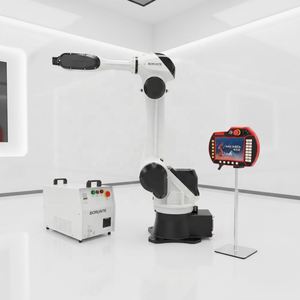 Bras robotisé articulé 6 axes BORUNTE, charge maximale 10 kg, avec boîte de vitesses PLC pour applications industrielles d'emballage et de moulage par injection - Product Image 3