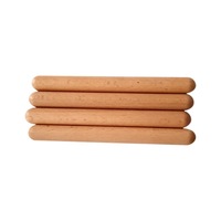 Wholesale Orff Percussion Instrument Wooden Rhythm Stick Drumstick for Drum Kids Music Teaching Aid Music Accessories