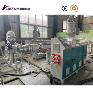 Extrusora de tubo corrugado de pared simple corrugado Flexible PPR de segunda <span class=keywords><strong>mano</strong></span>, máquina para fabricar PE, nuevo rodamiento de Motor de tornillo - Product Image 5