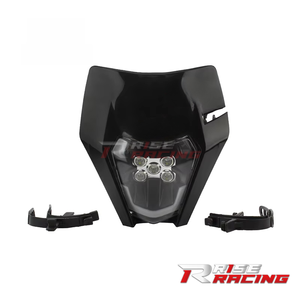 Phare de moto tout-terrain Rise pour <span class=keywords><strong>KTM</strong></span> EXC EXCF XCW - <span class=keywords><strong>Masque</strong></span> de phare pour moto Enduro - Product Image 3