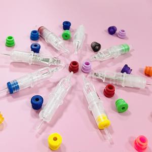 2025 CALIENTE <span class=keywords><strong>Agujas</strong></span> de Diseño Popular 3Rl Tatuaje Fácil de desmontar <span class=keywords><strong>Agujas</strong></span> de tatuaje desechables Cartucho Ceja permanente Premium/ - Product Image 6