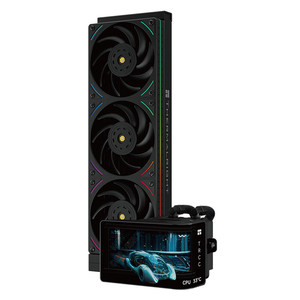 Thermalright Wonder Vision Three <span class=keywords><strong>Sixty</strong></span> Turbo ARGB สีดำ ชุดระบายความร้อนซีพียูแบบน้ำออลอินวัน พร้อมหน้าจอแสดงผลพรีเมียมขนาดใหญ่ - Product Image 2