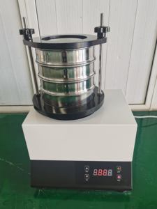 Tamis de test en acier inoxydable OZEO Tamis de test de laboratoire Shaker Équipement de laboratoire Agitateur d'analyse de poudre - Product Image 4