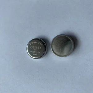 Consumer electronics Good supplier price CP1654 3.7V Button battery li-ion rechargeable battery LIR1654