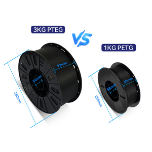 <span class=keywords><strong>Filament</strong></span> officiel Kingroon PETG 1.75mm 3KG(6.6lbs)/Rouleau de précision dimensionnelle Probabilité +/- 0.02mm <span class=keywords><strong>Filament</strong></span> d'imprimante 3D - Product Image 5