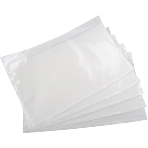 A4 claro impermeable autoadhesivo logotipo personalizado lista de embalaje sobre factura bolsillo cerrado bolsa de etiquetas de plástico - Product Image 4