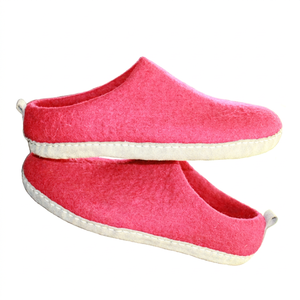 Himalayan Felt Slipper Handmade Sheep <b>Wool</b> Anti-Slippery Breathable Women Indoor Outdoor - Product Image 1