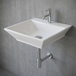 13x18 White Ceramic Lavabo Sink for Bathroom Kitchen Home Porcelain Sanitary Ware Luxury <b>Wall</b> <b>Mount</b> Wash Basin India - Product Image 6