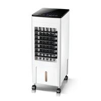 Refroidisseur d'air par évaporation de climatiseur portable haute capacité 10L pour la maison, l'extérieur et l'hôtel avec télécommande à 3 vitesses