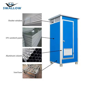 Inodoro portátil <span class=keywords><strong>Armal</strong></span> Orange y cabina de ducha Suihe: Soluciones de inodoro portátiles móviles, móviles y duraderas - Product Image 4
