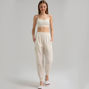 <span class=keywords><strong>Pantalon</strong></span> de jogging ample pour femme, respirant, séchage rapide, haute élasticité, <span class=keywords><strong>cargo</strong></span>, fitness, long, fin, été, extérieur, décontracté, survêtement - Product Image 6