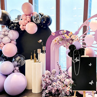 Support de toile de fond pour fête papillon, décoration de ballons pour mariage et anniversaire