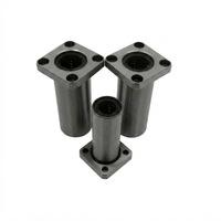 Roulement linéaire à billes à bride carrée LMK12LUU en acier chromé de précision P6 12x21x57mm pour l'automatisation des imprimantes 3D CNC