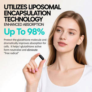 Liposomale Glutathion-Kapseln mit Kollagen-und Vitamin C-Antioxidans Immun abwehr Skin Radiance <span class=keywords><strong>Booster</strong></span> - Product Image 6