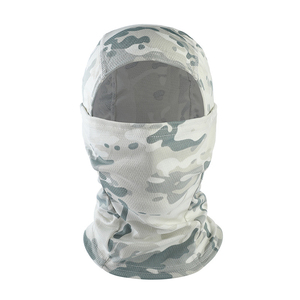 Sottocasco da Moto Traspirante ad Asciugatura Rapida con 1 Foro, Maschera in Rete Mimetica, Cappello Balaclava - Product Image 6