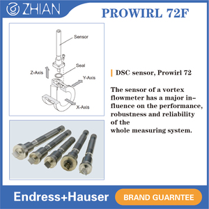 Compteurs de débit numériques E+H 72F15 DN15 pour la mesure du débit de volume de gaz, prix d'usine, support OEM personnalisé - Product Image 3