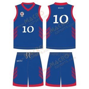 Camiseta deportiva atlética de rendimiento personalizado para hombre, uniforme de baloncesto de manga corta, ropa de voleibol por sublimación de poliéster - Product Image 3