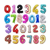 Ballons à hélium en aluminium, 16 pièces, 32 pouces, pour décoration de fête, prix l, gonflables, vente en gros