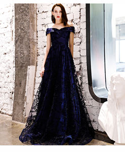 ชุดราตรียาวถึงพื้นของผู้หญิง2025ใหม่ชุดราตรีผ้าแคชเมียร์สายเดี่ยวหรูหราสง่างามชุดสอบศิลปะงานปาร์ตี้กระชับสัดส่วน - Product Image 4