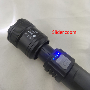 Bán Hot Xách Tay USB Sạc ABS Dài Phạm Vi Tay <span class=keywords><strong>Torch</strong></span> Ánh Sáng Zoomable Đèn Pin <span class=keywords><strong>300</strong></span> <span class=keywords><strong>Lumens</strong></span> IP44 Cho Đi Bộ Đường Dài Đi Xe đạp Cắm Trại - Product Image 2