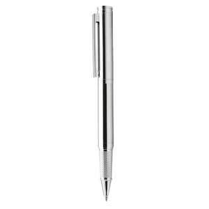 Bolígrafo de Rodillo Plano Cromado Brillante, Instrumento de Escritura Premium para Uso Diario - Product Image 2