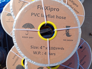 204mm 8 pollici di diametro resistente in Pvc Layflat ad alta resistenza in poliestere rinforzato tubo flessibile di sole per agricoltura - Product Image 5