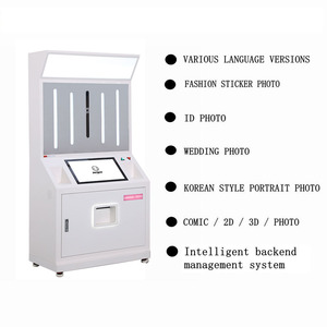Đồng tiền hoạt động gương Photo Booth máy in ngay lập tức Photo Booth Máy bán hàng tự động với máy in kiosk - Product Image 3