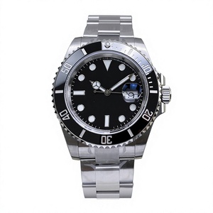 Reloj mecánico de lujo, súper calidad, resistente al agua, 41 mm, acero 904L, movimiento VS factory 3235, reloj de buceo de cerámica negra - Product Image 1