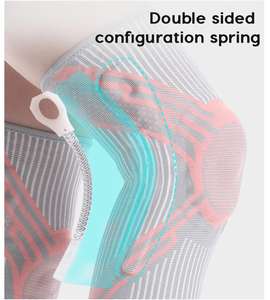 <span class=keywords><strong>Genouillère</strong></span> de sport pour la course à pied et l'entraînement, en silicone, à ressort, souple, respirante, pour hommes, femmes et enfants, protection du genou - Product Image 4