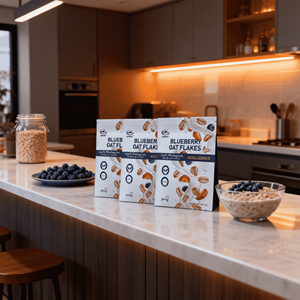 Yabanmersini yulaf ezmesi anında tahıl bütün tahıl çocuklar için çocuk bebek yetişkinler sağlıklı kahvaltı gıda - Product Image 3